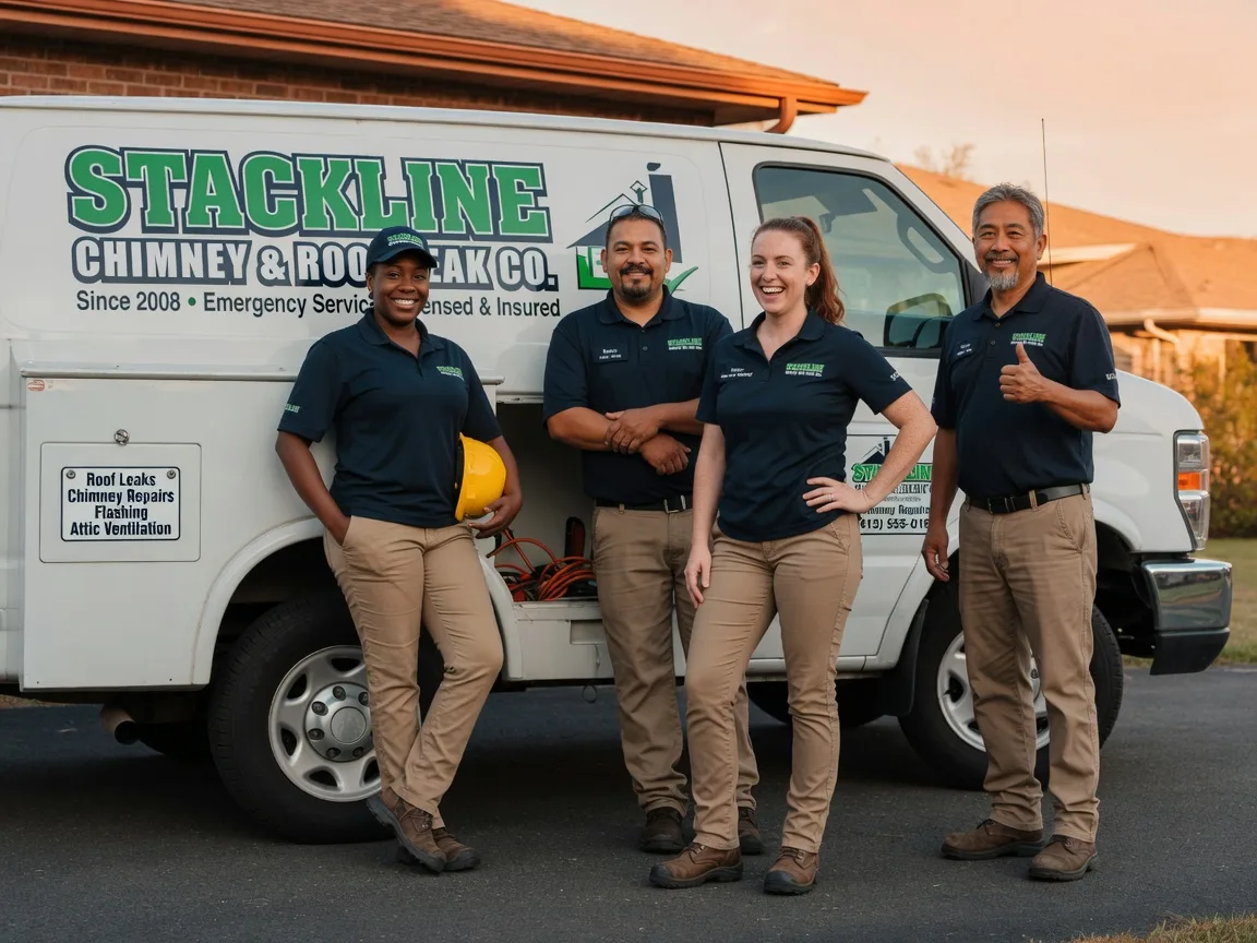 Chimney flashing repair company in Carlton, TX